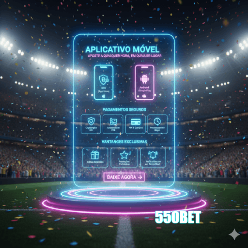 Baixe 550BET e reivindique bônus