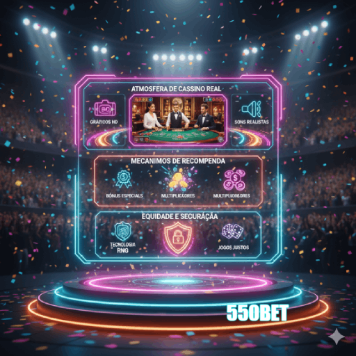 Ganhe jogando na 550BET — diversão e prêmios reais!