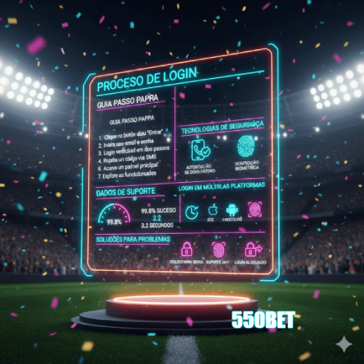 Figura 1 do login da 550BET